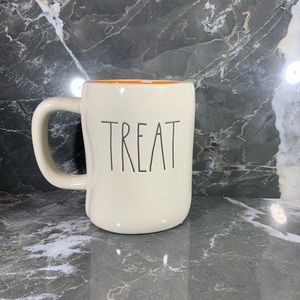 Rae Dunn “ Trick/Trick” Halloween themed mug